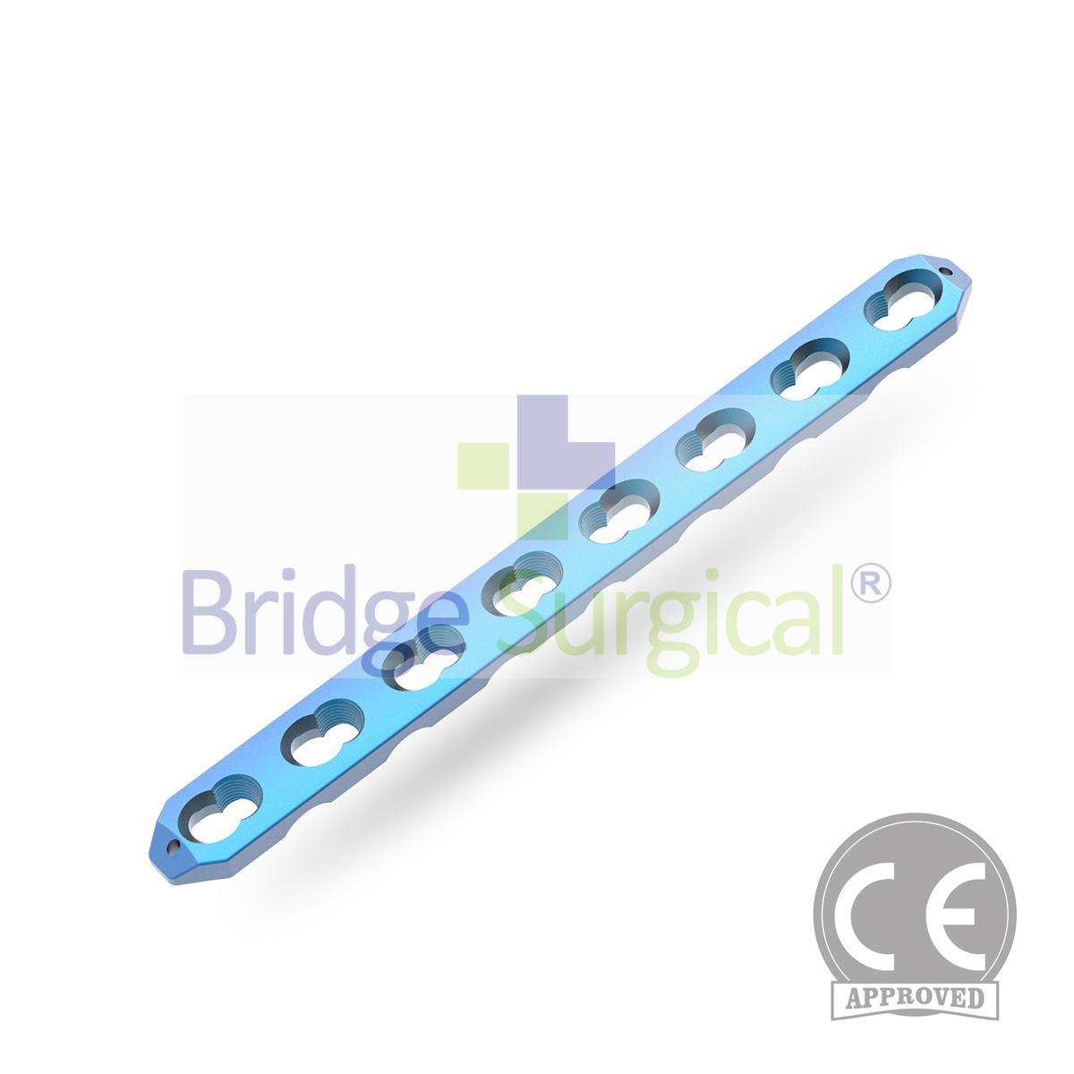 4.5/5.0mm Wise-Lock Narrow Dynamic Compression Plate with LC under cuts –  Bridge Surgical